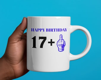 18th birthday mug, Funny 18th birthday mug, 18th birthday gift for him, 18th birthday gift, 18th gift, funny birthday gift for him