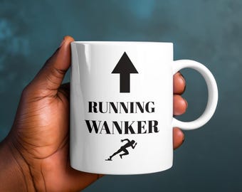 Laufender Becher, lustiger laufender Becher, laufendes Geschenk, lustiges laufendes Geschenk, laufendes Geschenk, laufend
