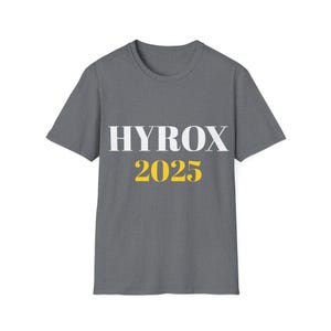 Hyrox Tshirt, Hyrox Tee, Hyrox gift for him, Hyrox gift for her, Hyrox Present, Gym tshirt, Gym tee, Hyrox