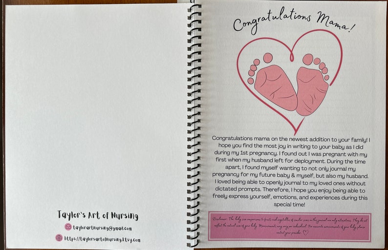 Pregnancy Journal Bump Photos Week by Week Etsy