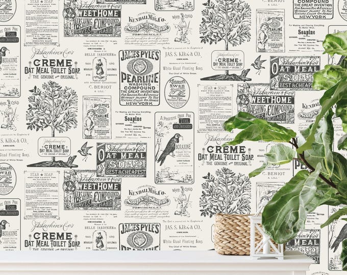 FARMHOUSE COLLECTION * LAUNDRY Daze in 9 Color Ways * 24x24 repeat