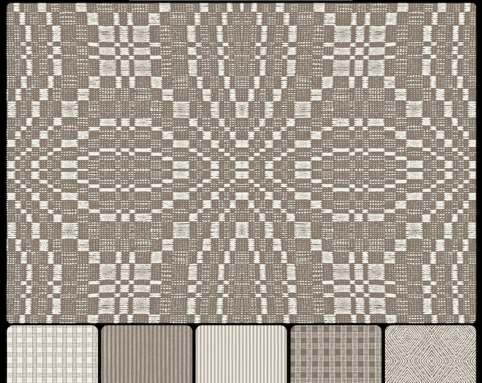 AMERICAN COVERLET COLLECTION * 02-125 * Youngstown Pattern *  Amazing Design Inspired by Antique Coverlet