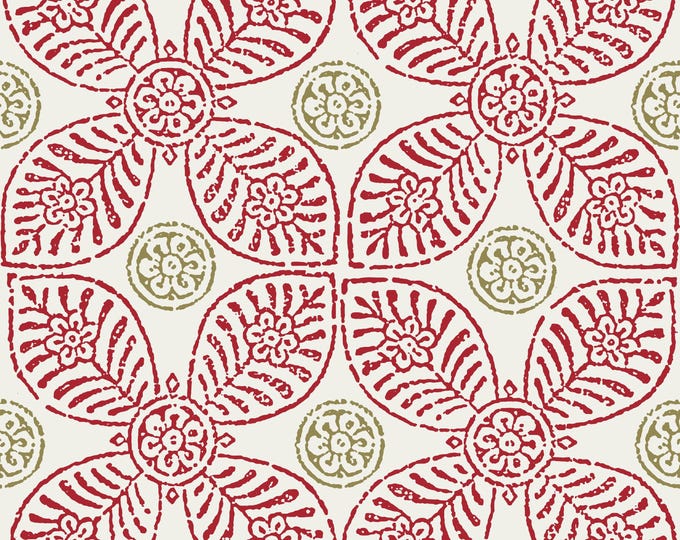 BOMBAY COLLECTION * SAINO Quad Floral in 9 Color Ways * 24x24 repeat