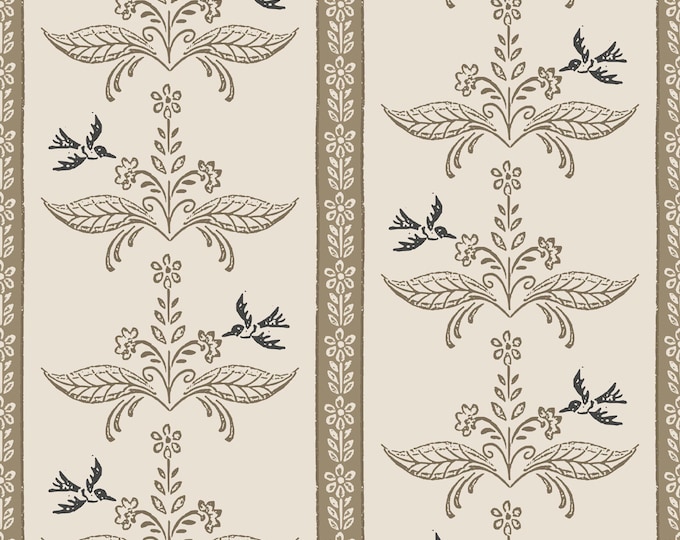 ENGLISH COTTAGE Collection * 11-109 * GENEVIEVE * 24x24 repeat * Country * Farmhouse * Cottage * Antique * Artsy * Sketch * Rustic *