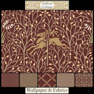 ENGLISH Cottage Collection * 03-137 * SHERWOOD STAG * Tapestry * Vintage * Cottage * Lodge * Country * Farmhouse * Woodland