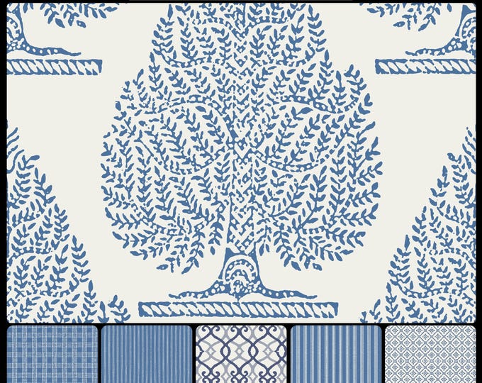 BOMBAY CoLLECTION * 08-121 * TREE of LIFE Pattern in any custom color * 24x24 repeat