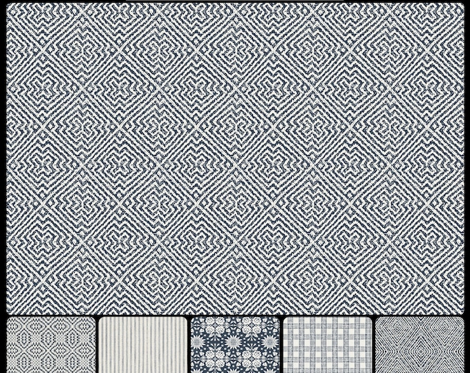 AMERICAN COVERLET COLLECTION * 02-124 * Xena Tweed pattern in colors matching the Coverlet Collection