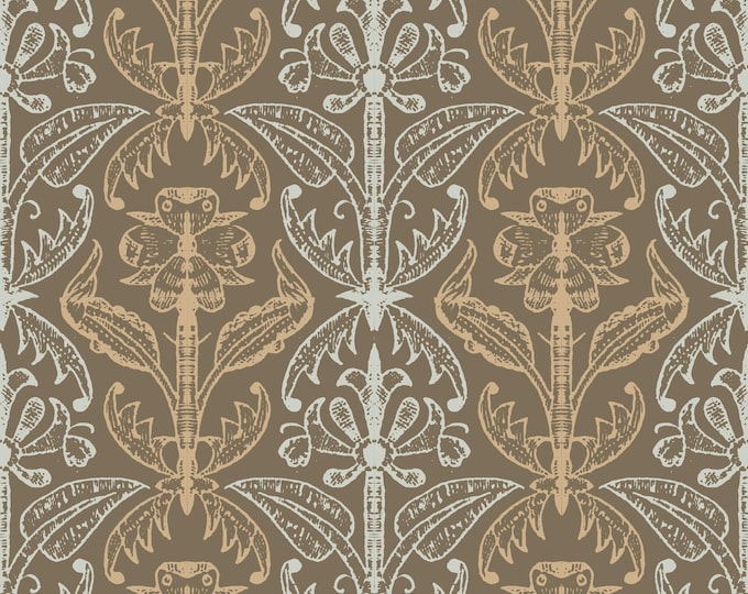 ENGLISH Cottage Wallpaper Collection * PENZANCE * Tapestry * Vintage * Cottage * Lodge * Country * Farmhouse * British * Folk Art