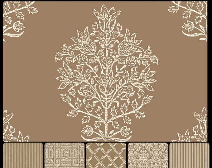 ENGLISH COTTAGE Collection * 11-110 * MARGOT * 24x24 repeat * Country * Farmhouse * Cottage * Antique * Artsy * Sketch * Rustic *