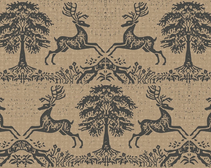 ITHACA COVERLET WALLPAPER *  Amazing Design Inspired by Antique Coverlet from Ithaca New York * circa 1838