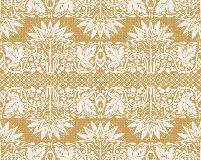 HIGHLAND COVERLET WALLPAPER c.1834 *  Design Inspired by Antique Coverlet from 1834