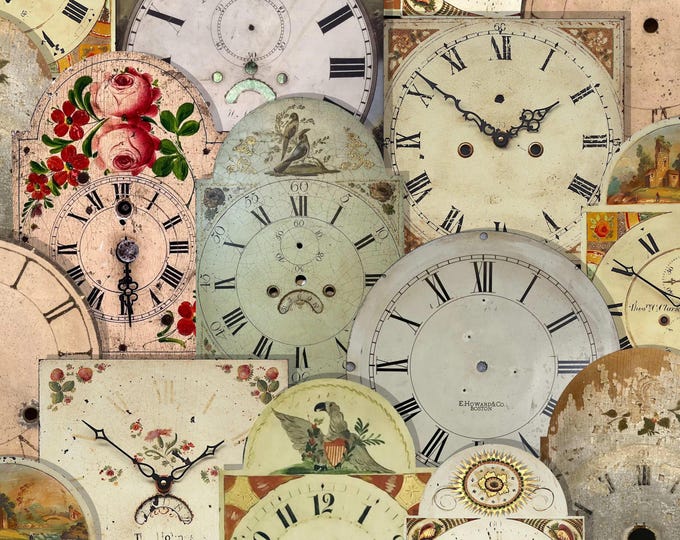 English Cottage Collection - GREENWICH TIME * wallpaper 24x24 or 12x12 repeat