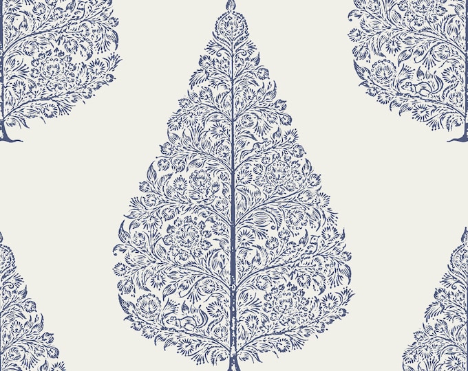 BOMBAY CoLLECTION * SAMSARA TREE Pattern in any custom color * 24x24 repeat