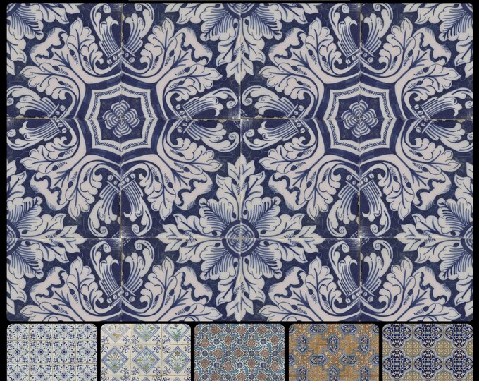 ANCIENT TILES * 13-107 * MONACO Inspired by Ancient Tile fragments