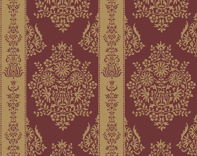 ENGLISH Cottage Collection * 03-134 * MINTON STRIPE * 01-134 * Tapestry * Vintage * Cottage * Country * Farmhouse * Historic * Castle