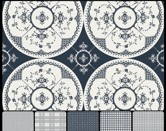 ENGLISH Cottage Collection * 03-132 * ANSLEY * English * British * Dishes * Transferware * Pantry * Cupboard * Kitchen *