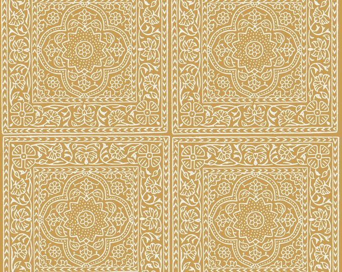 BOMBAY COLLECTION * TRIBENI Scarf Print in 9 Color Ways * 24x24 repeat