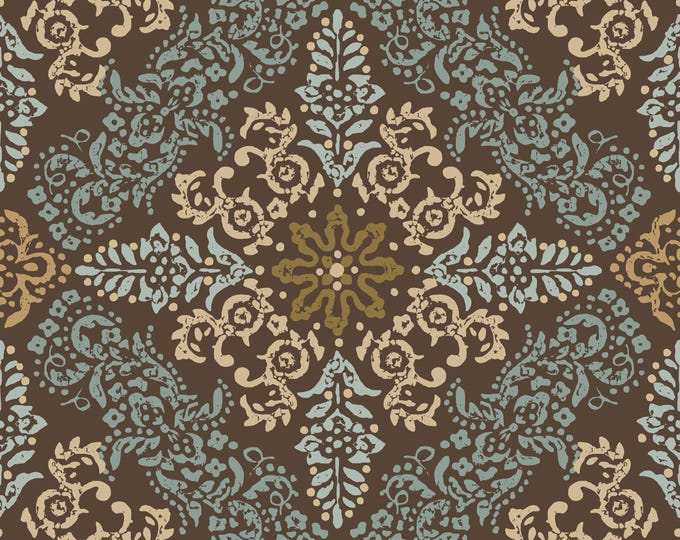 FOLKSIE COLLECTION *  18-111 * FERNTASTIC * 24x24 repeat * Country Kitchen *  Wallpaper * Fabrics * Folk Art * Farmhouse * Cottage