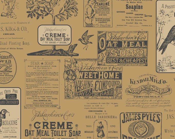 FARMHOUSE COLLECTION * LAUNDRY Daze in 9 Color Ways * 24x24 repeat