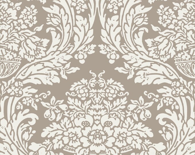 ENGLISH Cottage Wallpaper Collection *  KESWICK * Tapestry * Vintage * Cottage * Lodge * Country * Farmhouse * British * Folk Art