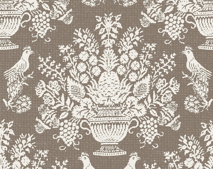 PIQUA 1852 COVERLET WALLPAPER *  Amazing Design Inspired by Antique Coverlet From Craig Indiana circa 1842