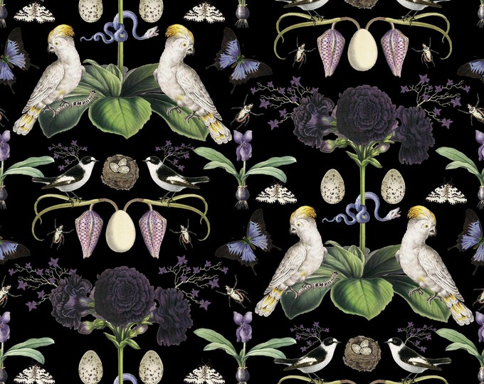 ABUNDANCE COLLECTION WALLPAPER  * Purple * 12x12 or 24x24 repeat style *