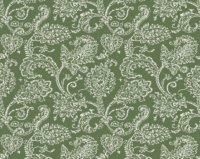 BOMBAY COLLECTION * MUMBAI Paisley in 9 Color Ways * 24x24 repeat