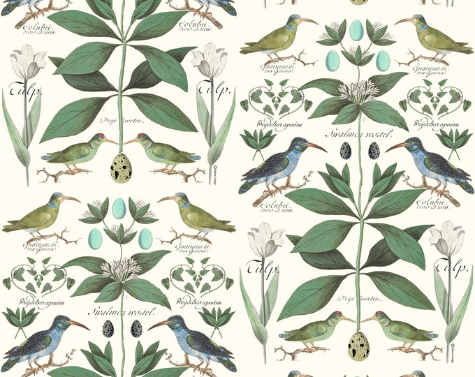 ABUNDANCE COLLECTION WALLPAPER  * Black Crow Manor * 12x12 or 24x24 repeat style *