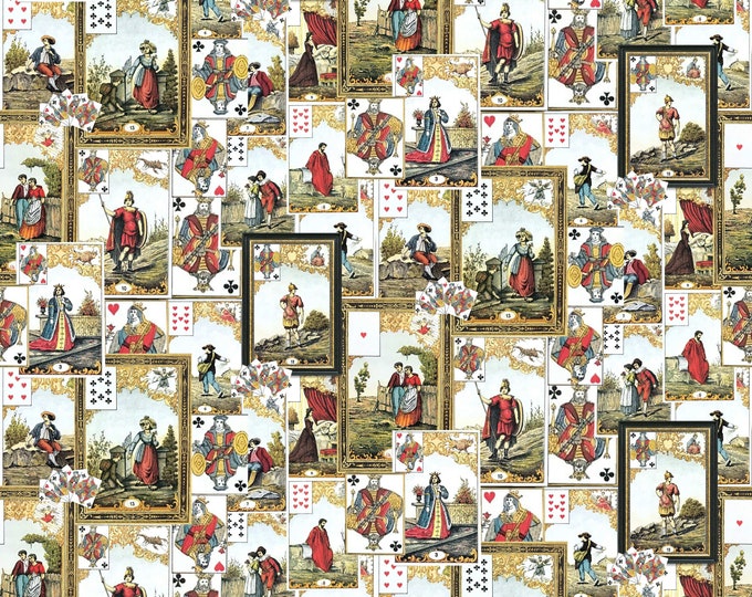 WALLPAPER ANCIENT CARDS  Collage style * 24x24 or 12x12 repeat style *