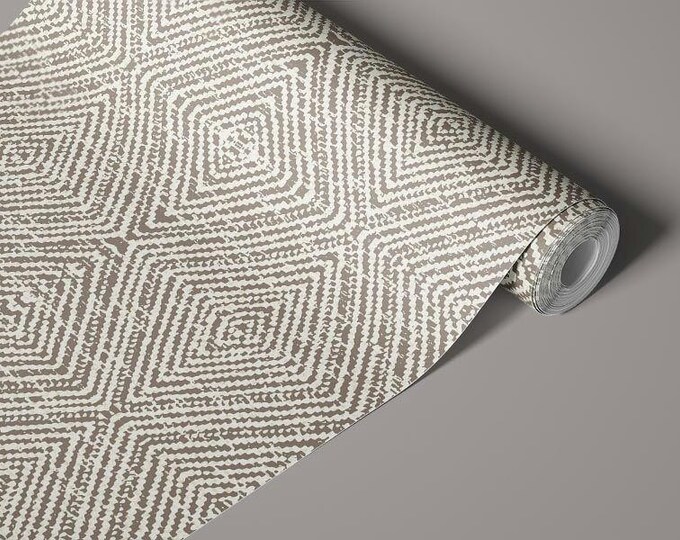 WYCOFF WALLPAPER  *  Tweed pattern in colors matching the Coverlet Collection