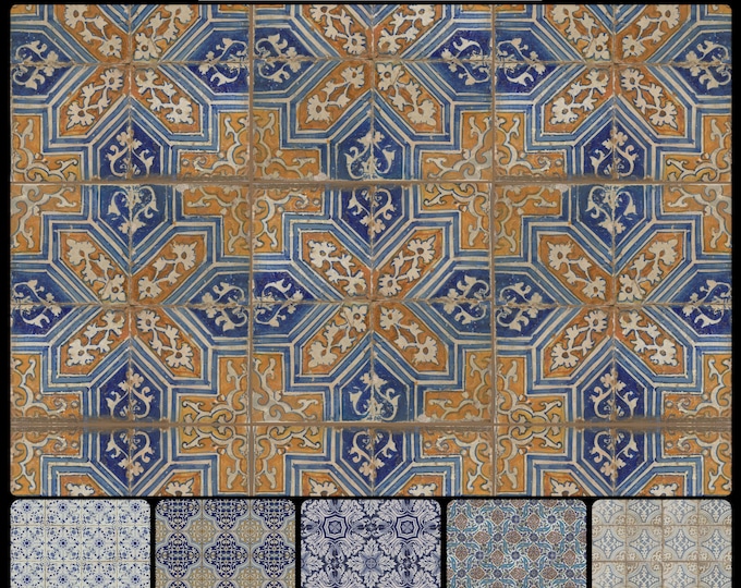 ANCIENT TILES * 13-114 * VALENCIA Inspired by Ancient Tile fragments