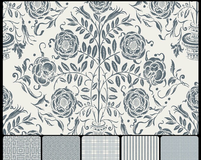 ENGLISH Cottage Collection * 03-118 * HASTINGS * Tapestry * Vintage * Cottage * Country * Farmhouse * Antique * English * British * King