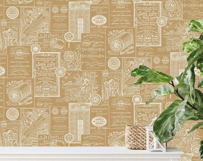 FARMHOUSE COLLECTION * SEWING Daze in 9 Color Ways * 24x24 repeat