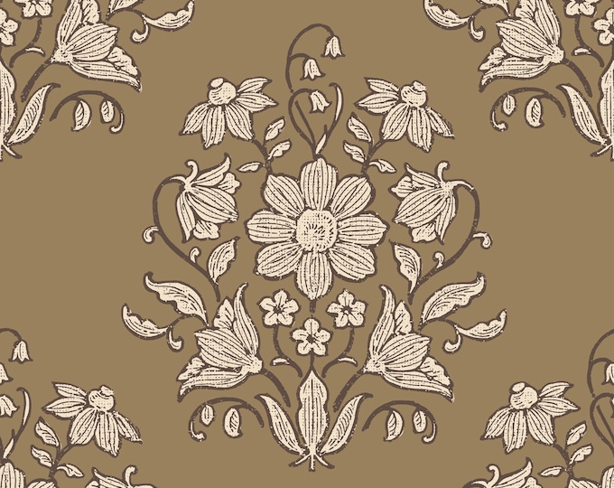 ENGLISH COTTAGE Collection * 11-103 * AURORA * 24x24 repeat * Country * Farmhouse * Cottage * Antique * Artsy * Sketch * Rustic *