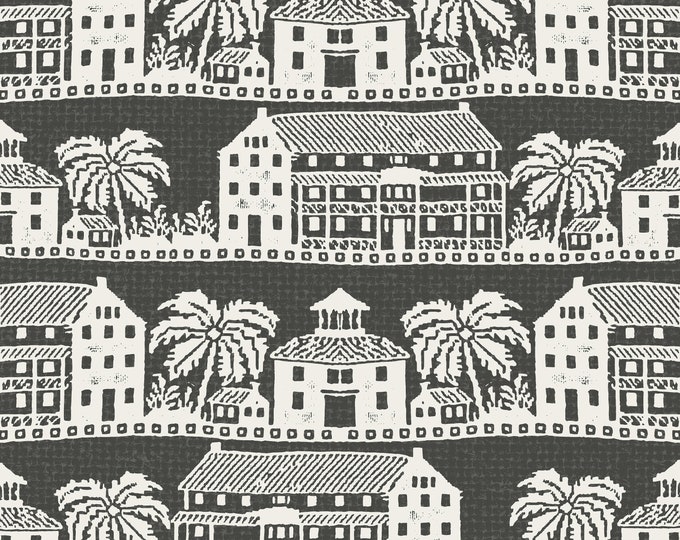 CHARLESTON BAY WALLPAPER *  Design Inspired by Antique Coverlet Fragment from Piqua Ohio 1852