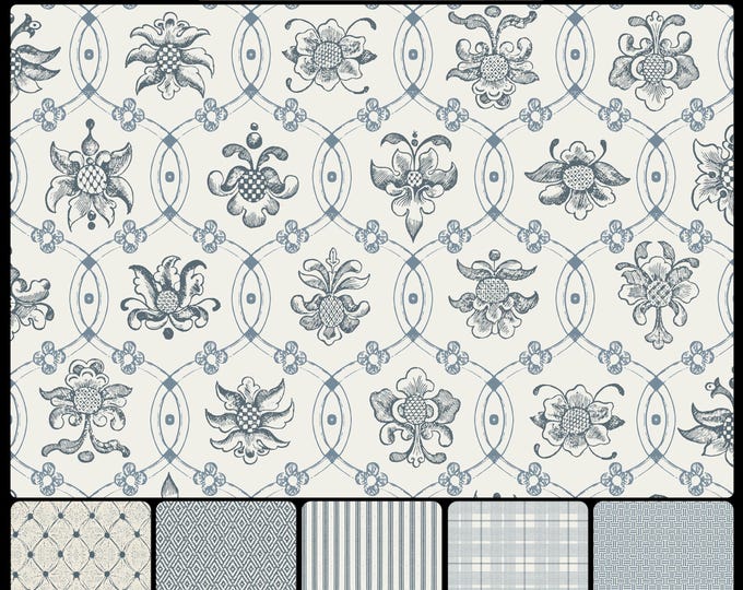 ENGLISH Cottage Collection * 03-106 * AVESBURY * Tapestry * Vintage * Cottage * Lodge * Country * Farmhouse * British * Folk Art