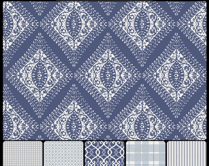 BOMBAY COLLECTION * 08-103 * CHAKAPARA  * 24x24 repeat Available in hundreds of colors