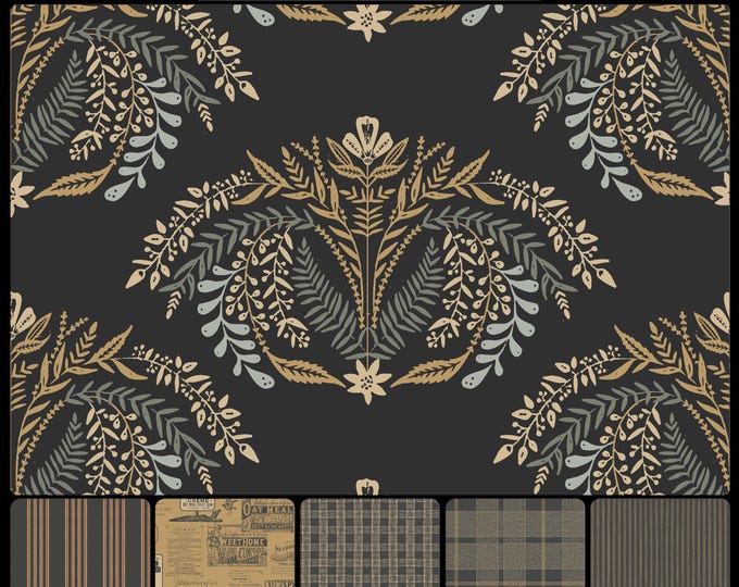 FARMHOUSE COLLECTION * 05-110 * LANCASTER Toile in hundreds of color combos * 24x24 repeat