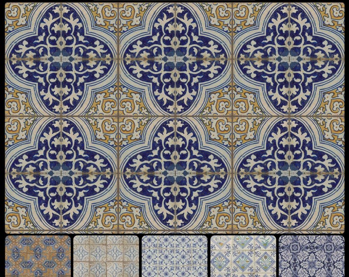 ANCIENT TILES * 13-113 * HARWICH 8X8 Inspired by Ancient Tile fragments