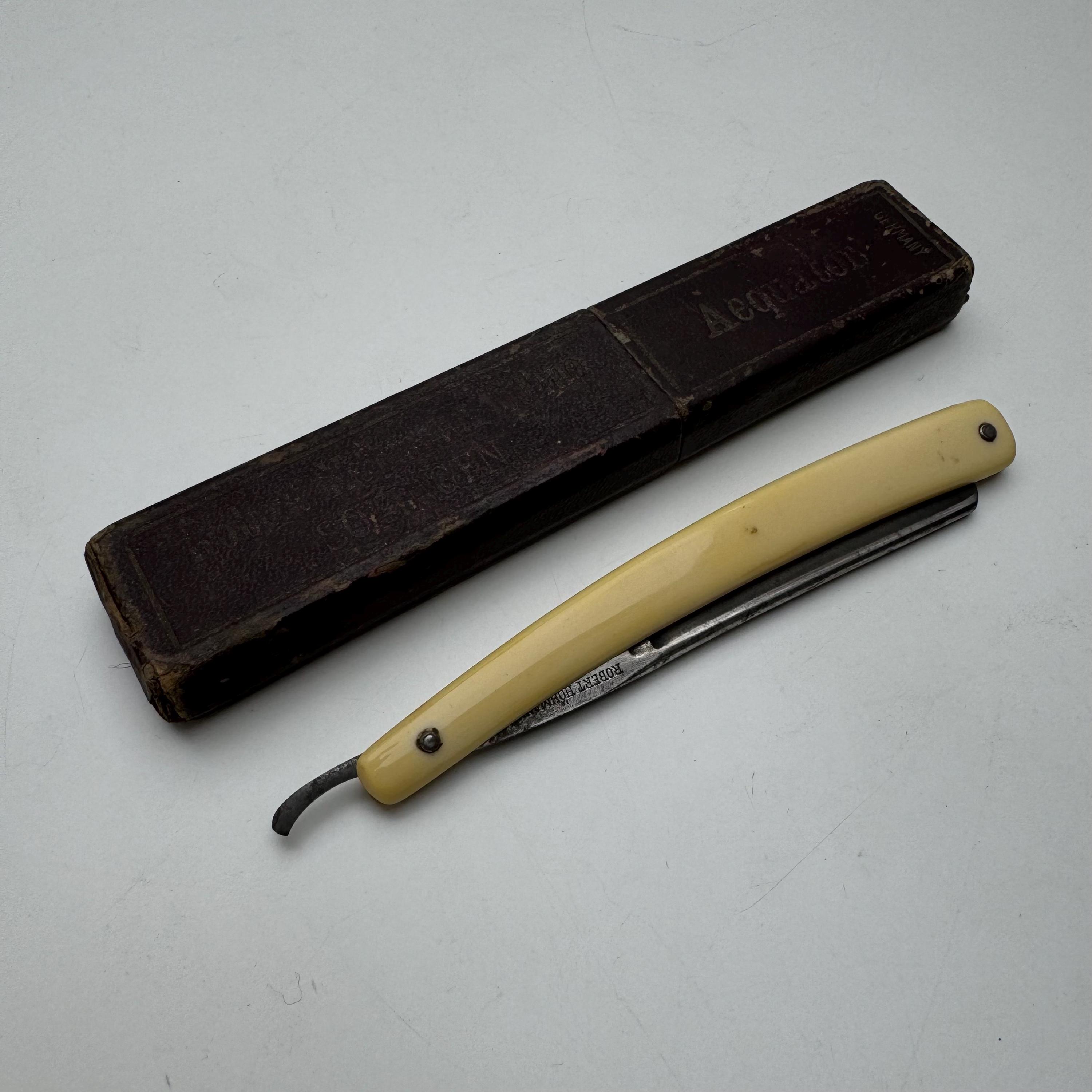 Vintage Straight Razor by Robert Hohmann Söhne for Solingen - Etsy