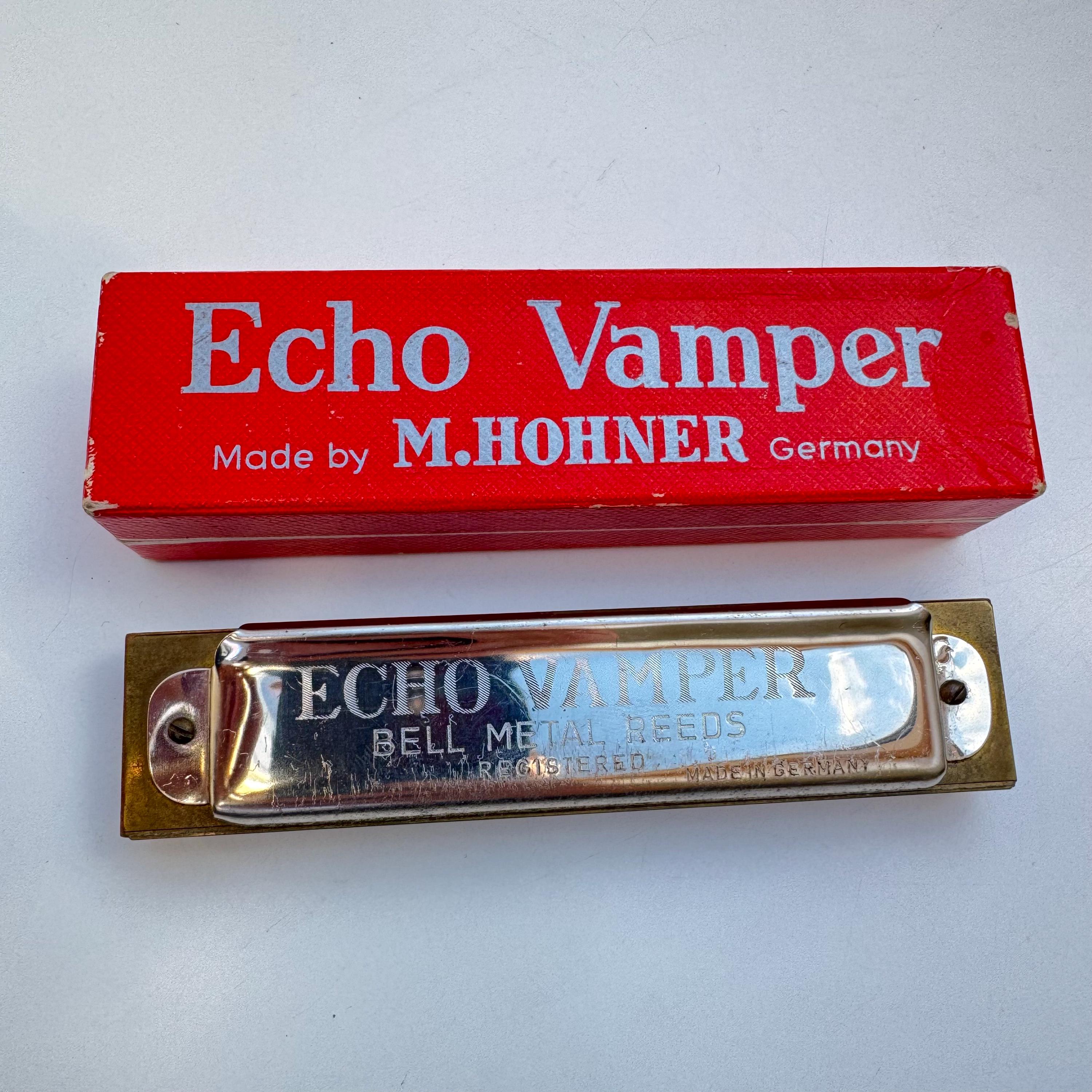 HOHNER    Echo bell エコーベル Vintage Hohner Echo Vamper Bell Metal Reed Harmonica - Key of G - Etsy