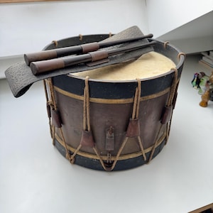 Vintage Couesnon Tenor Drum from WW1 Era