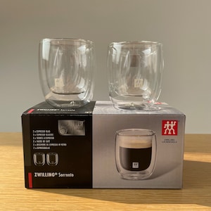 Zwilling Sorrento Espresso Cup Duble Glass
