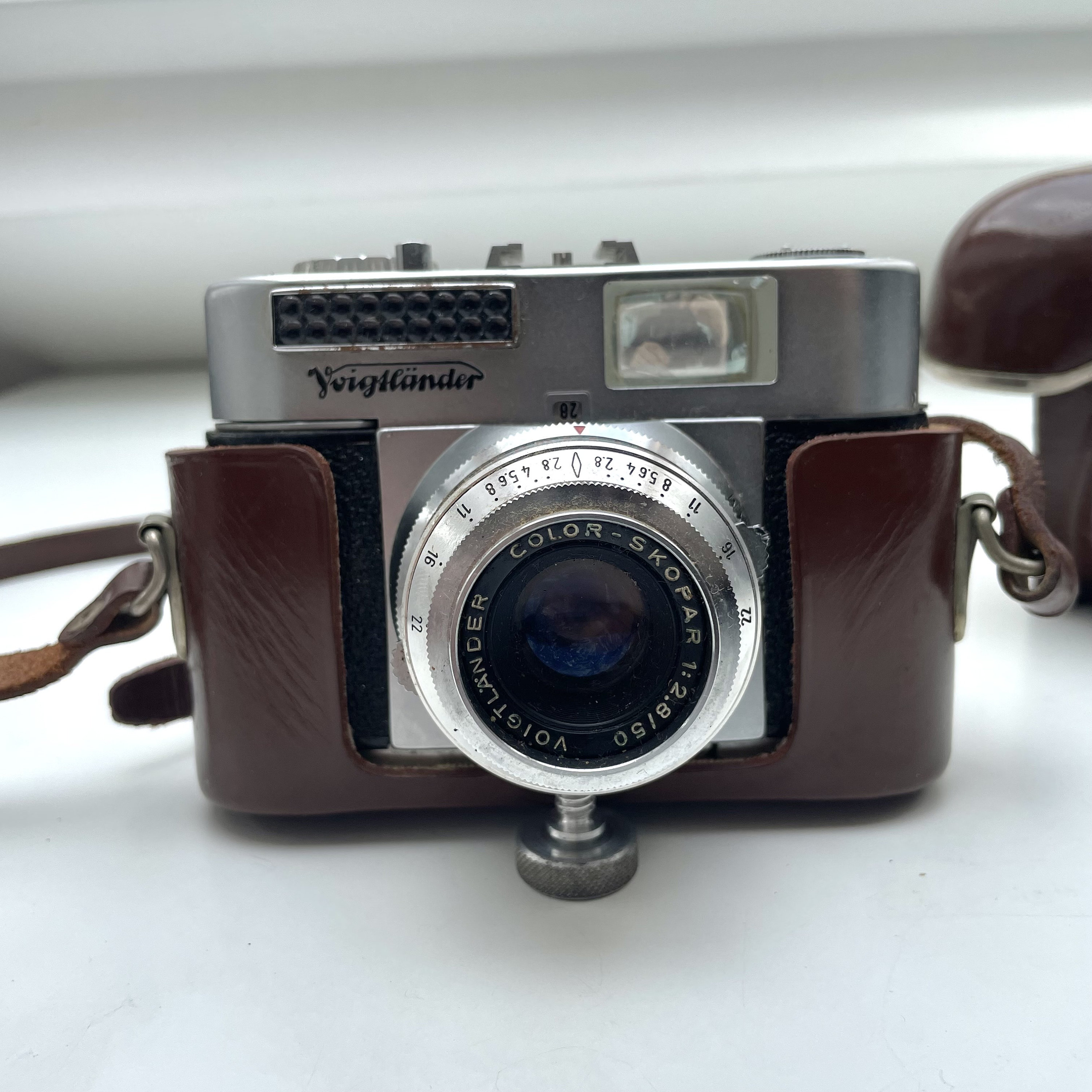 フィルムカメラ VOIGTLANDER BESSAMATIC / COLOR-SKOPAR 50 Excellent] Voigtlander Bessamatic Camera + COLOR-SKOPAR X