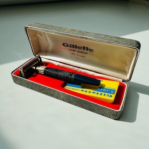 Vintage Gillette Ligne Longue de Luxe Razor – Made in England