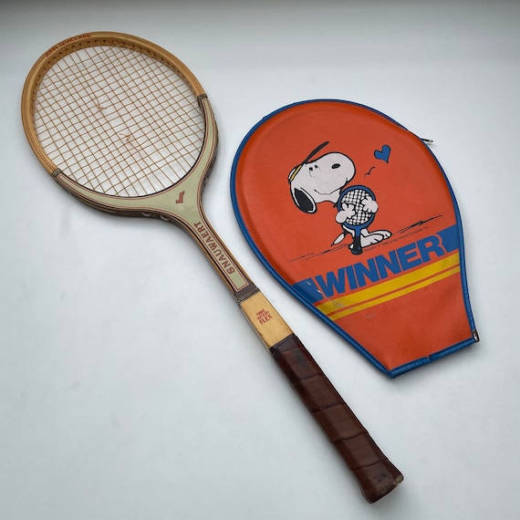Raquette de tennis vintage début XXeme siècle Ata Super Club