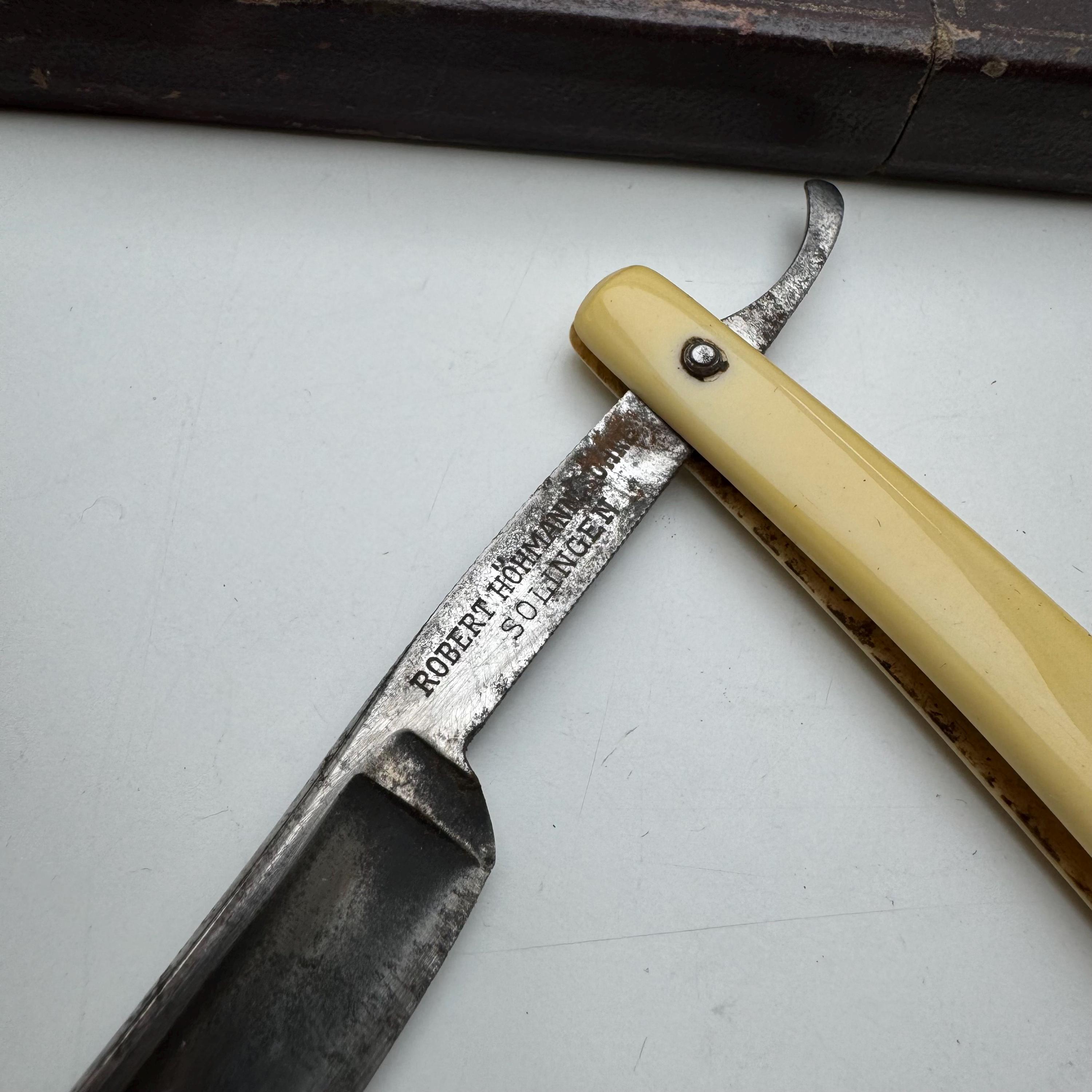 Vintage Straight Razor by Robert Hohmann Söhne for Solingen - Etsy