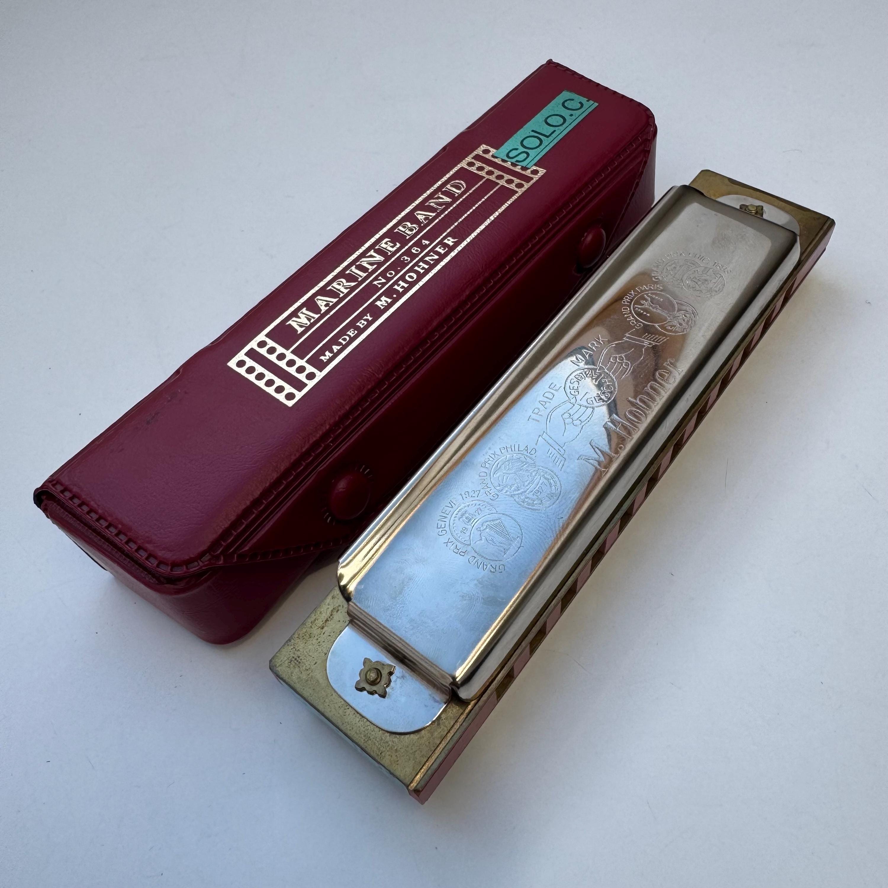 Antique Harmonica Box - Etsy
