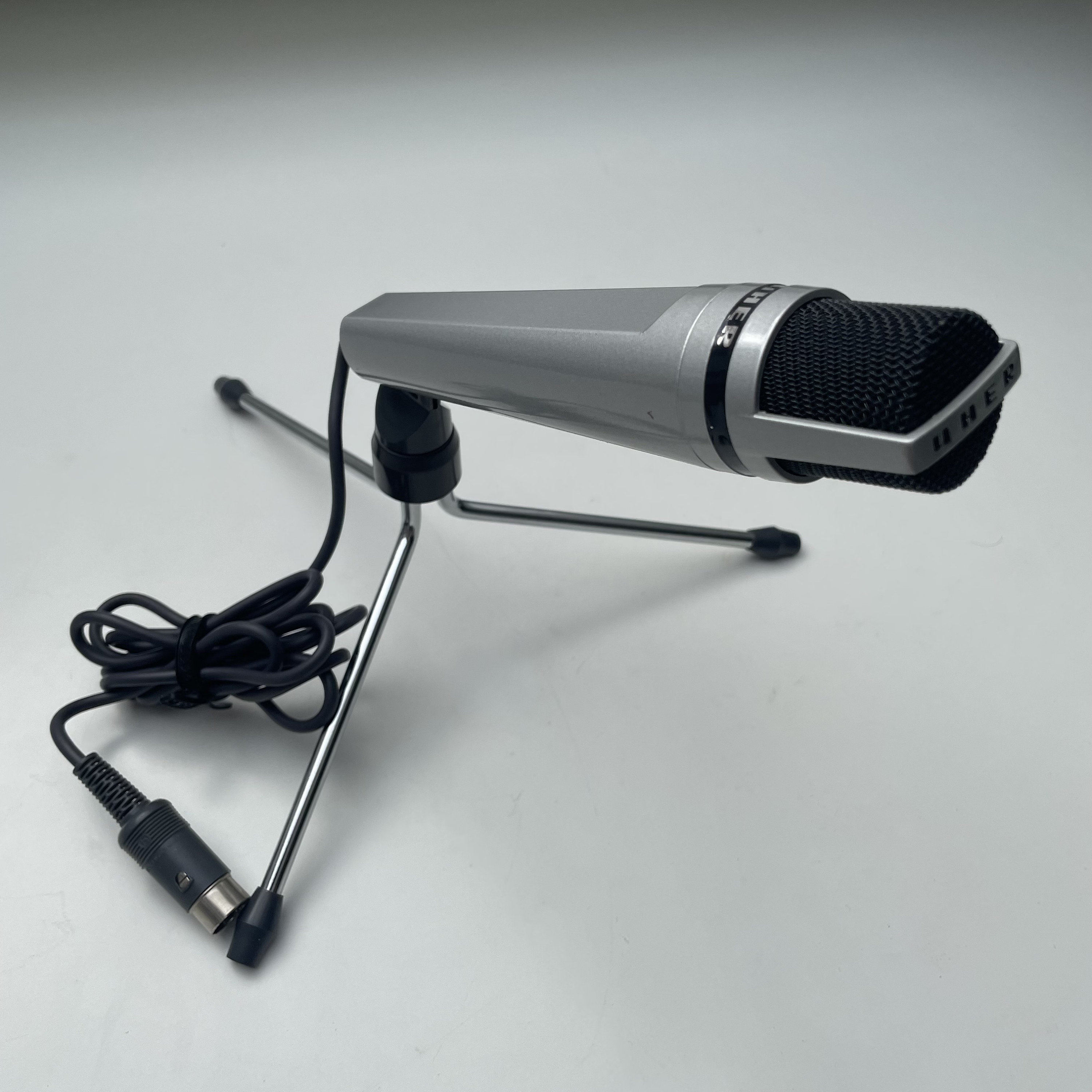 雪の豪奢 Uher Vintage M534 in Made 1970s, - Microphone Dynamic 配信機器・PA機器・レコーディング機器