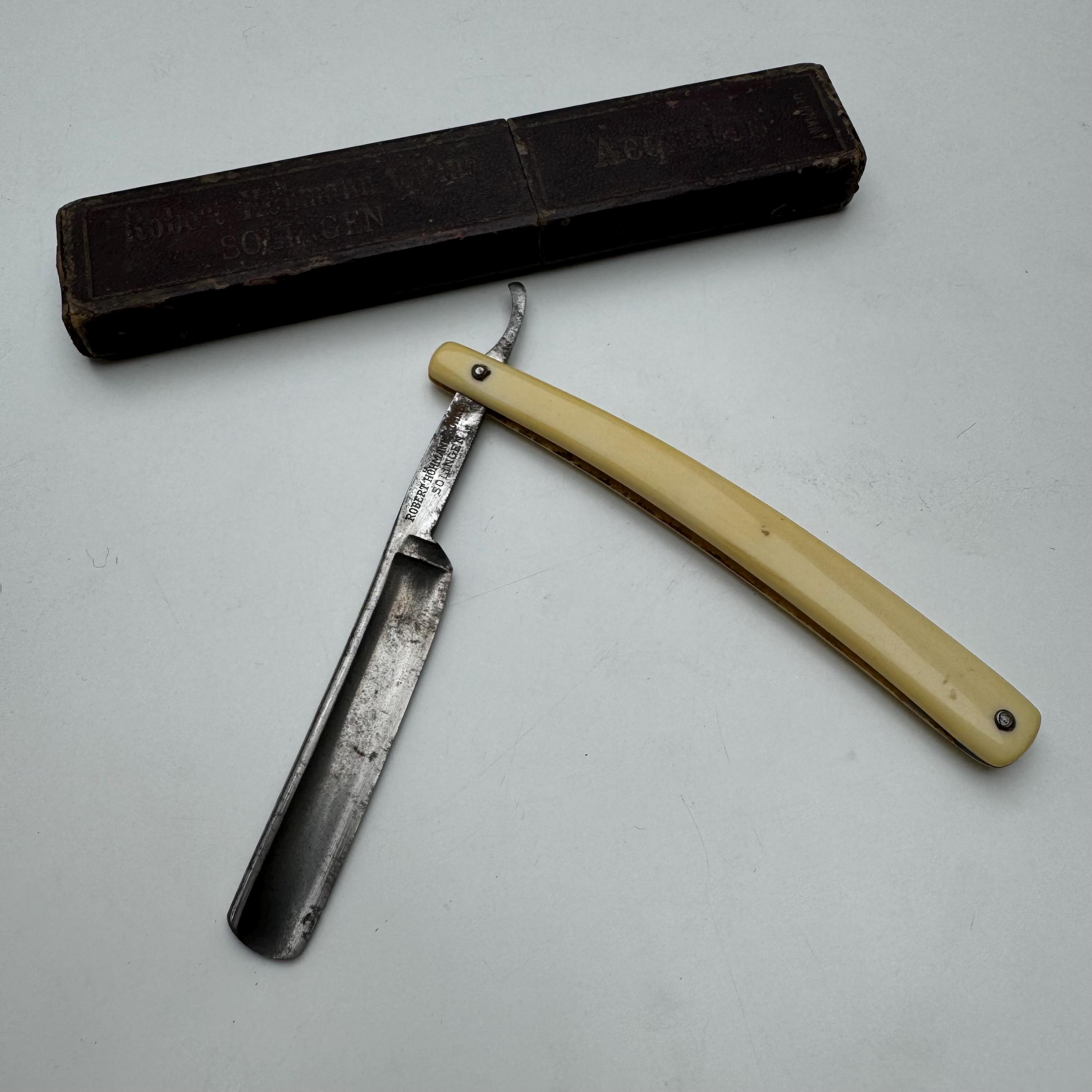 Vintage Straight Razor by Robert Hohmann Söhne for Solingen - Etsy